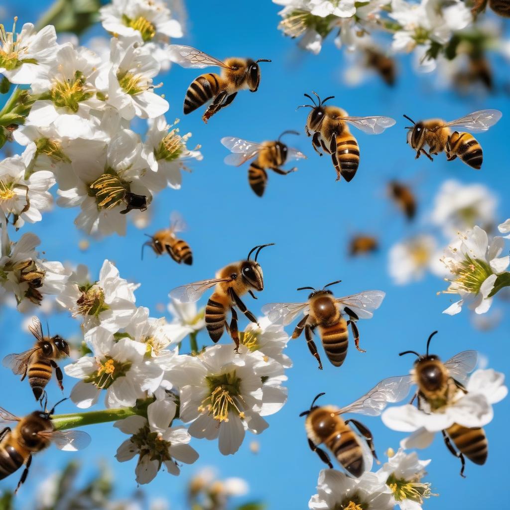 Flying bees